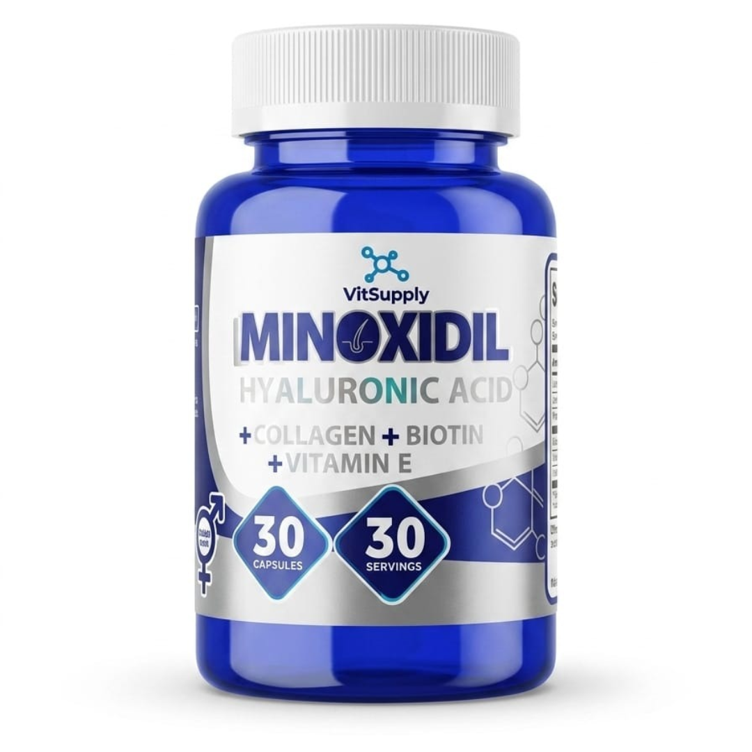 MINOXIDIL ACIDO HIALURONICO BIOTIN COLAGENO CAP X 30 (VITSUPPLY)